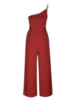 Women's Jumpsuit Pocket High Waist Solid Color One Shoulder Elegant Party Christmas Regular Fit Sleeveless Yellow Army Green Red S M L Fall 30 Women's Jumpsuit Pocket High Waist Solid Color One Shoulder Elegant Party Christmas Regular Fit Sleeveless Yellow Army Green Red S M L Fall -Cheap Women Clothing Store epkkez1697018359152