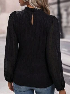 Women's Christmas Shirt Black Plain Print Long Sleeve Halter Neck Form Fit Portrait Fleece Lined Bell Sleeve Fall & Winter 9 Women's Christmas Shirt Black Plain Print Long Sleeve Halter Neck Form Fit Portrait Fleece Lined Bell Sleeve Fall & Winter -Cheap Women Clothing Store fhckos1697623450033