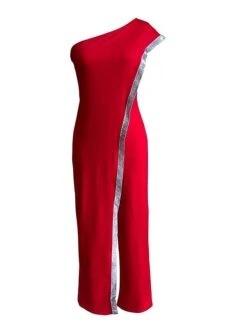 Women's Jumpsuit Patchwork High Waist Solid Color One Shoulder Streetwear Xmas Wedding Party Christmas Regular Fit Sleeveless White Red Blue S M L Fall 36 Women's Jumpsuit Patchwork High Waist Solid Color One Shoulder Streetwear Xmas Wedding Party Christmas Regular Fit Sleeveless White Red Blue S M L Fall -Cheap Women Clothing Store hxdwwg1692616024173