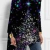 Women's T Shirt Tee Christmas Shirt Black Christmas Tree Asymmetrical Print Long Sleeve Party Christmas Weekend Festival / Holiday Off Shoulder Regular Fit Painting Spring &Fall 1 Women's T Shirt Tee Christmas Shirt Black Christmas Tree Asymmetrical Print Long Sleeve Party Christmas Weekend Festival / Holiday Off Shoulder Regular Fit Painting Spring &Fall -Cheap Women Clothing Store ismjcq1697540477221