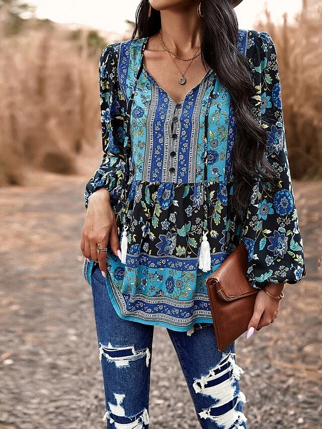 Women's Black Pink Blue Ugly Christmas Monster Sequins Long Sleeve Work Dainty Boat Neck Form Fit Portrait Fleece Lined Bell Sleeve Fall & Winter 4 Women's Black Pink Blue Ugly Christmas Monster Sequins Long Sleeve Work Dainty Boat Neck Form Fit Portrait Fleece Lined Bell Sleeve Fall & Winter - Image 2