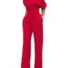 Jumpsuits For Women Dressy Pocket High Waist Solid Color One Shoulder Elegant Xmas Party Christmas Street Regular Fit Half Sleeve Black Blue Yellow S M L Fall Winter Summer -Cheap Women Clothing Store ptrmfh1666854270112