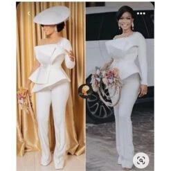 Women's Jumpsuit Solid Color One Shoulder Elegant Wedding Cocktail Party Christmas Regular Fit Long Sleeve Black White S M L Spring 24 Women's Jumpsuit Solid Color One Shoulder Elegant Wedding Cocktail Party Christmas Regular Fit Long Sleeve Black White S M L Spring -Cheap Women Clothing Store qpzxof1676873589953