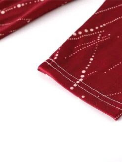 Women's Shirt Blouse Wine Blue Purple Polka Dot Sunflower Print Half Sleeve Christmas Daily Vacation Holiday Casual Crew Neck Regular Fit Fall Winter -Cheap Women Clothing Store ubsukx1634610029710