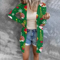 Women's Shirt Blouse Shrugs Christmas Shirt Black White Light Green Snowman Christmas Tree Snowflake Print Long Sleeve Christmas Weekend Streetwear Casual V Neck Regular Fit 32 Women's Shirt Blouse Shrugs Christmas Shirt Black White Light Green Snowman Christmas Tree Snowflake Print Long Sleeve Christmas Weekend Streetwear Casual V Neck Regular Fit -Cheap Women Clothing Store ugmcek1636615894381