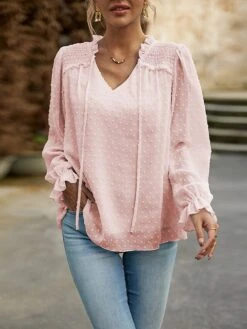 Women's Wrap Crop Top Black White Pink Ugly Christmas Print Long Sleeve Work Modern Boat Neck V Neck Form Fit Butterfly Fleece Lined Bell Sleeve Spring & Summer 9 Women's Wrap Crop Top Black White Pink Ugly Christmas Print Long Sleeve Work Modern Boat Neck V Neck Form Fit Butterfly Fleece Lined Bell Sleeve Spring & Summer -Cheap Women Clothing Store ujikeo1697623453871