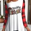 Women's T Shirt Tee Christmas Shirt Red Orange Graphic Letter Flowing Tunic Print Long Sleeve Christmas Weekend Festival / Holiday Christmas Round Neck Regular Fit Painting Spring &Fall 1 Women's T Shirt Tee Christmas Shirt Red Orange Graphic Letter Flowing Tunic Print Long Sleeve Christmas Weekend Festival / Holiday Christmas Round Neck Regular Fit Painting Spring &Fall -Cheap Women Clothing Store ziskkz1694426403959