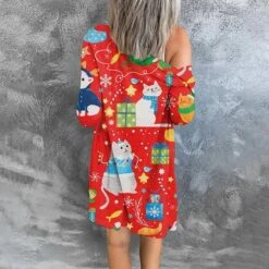 Women's Shirt Blouse Shrugs Christmas Shirt Black White Light Green Snowman Christmas Tree Snowflake Print Long Sleeve Christmas Weekend Streetwear Casual V Neck Regular Fit 29 Women's Shirt Blouse Shrugs Christmas Shirt Black White Light Green Snowman Christmas Tree Snowflake Print Long Sleeve Christmas Weekend Streetwear Casual V Neck Regular Fit -Cheap Women Clothing Store zkatot1663050177616