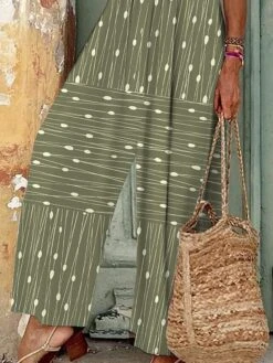 Women's Jumpsuit Print Striped Round Neck Boho Xmas Vacation Christmas Wide Leg Regular Fit Long Sleeve Green S M L All Seasons 7 Women's Jumpsuit Print Striped Round Neck Boho Xmas Vacation Christmas Wide Leg Regular Fit Long Sleeve Green S M L All Seasons -Cheap Women Clothing Store ztxlzn1692615956680